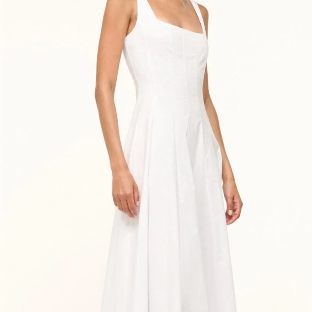 STAUD Wells Midi Dress